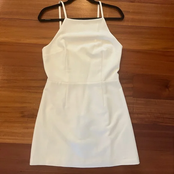 French Connection | Dresses | French Connection White Sleeveless Dress Size  6 | Poshmark